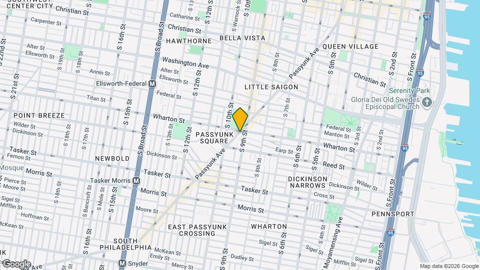 1309 Passyunk Ave Map and Location Details