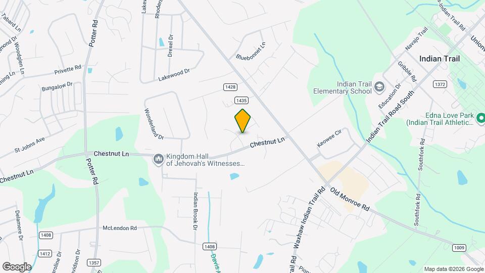 206 Harpers Run Ln Map and Location Details