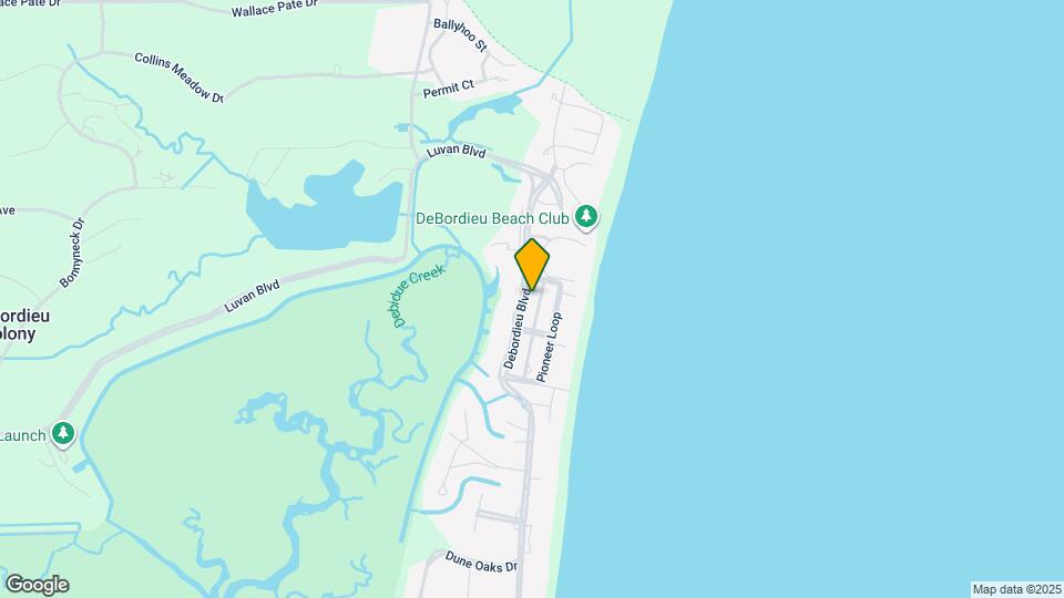 509 Debordieu Blvd Map and Location Details