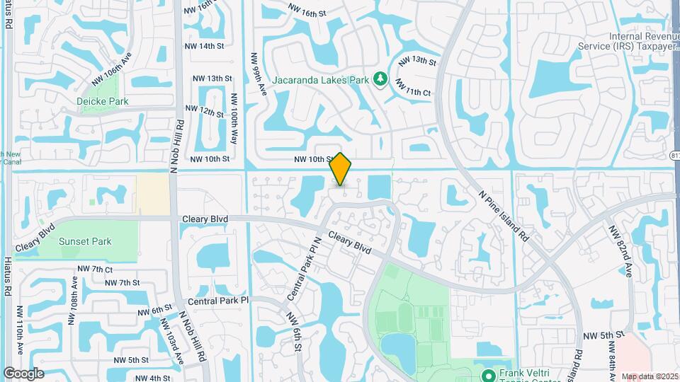9588 NW 9th Ct Map and Location Details