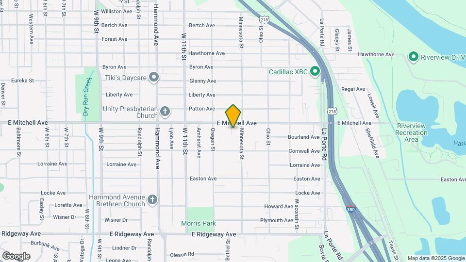 1644-1646 E Mitchell Ave Map and Location Details