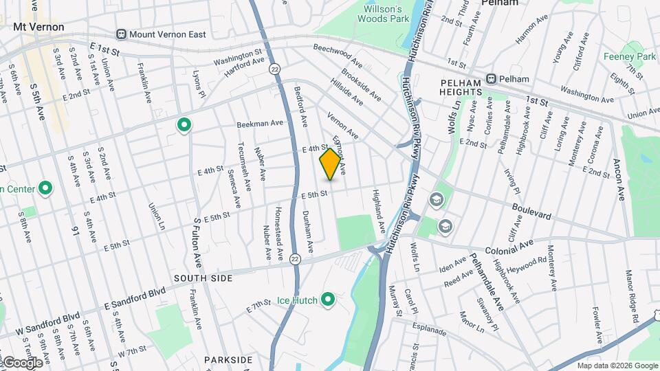 348 Garden Ave Map and Location Details