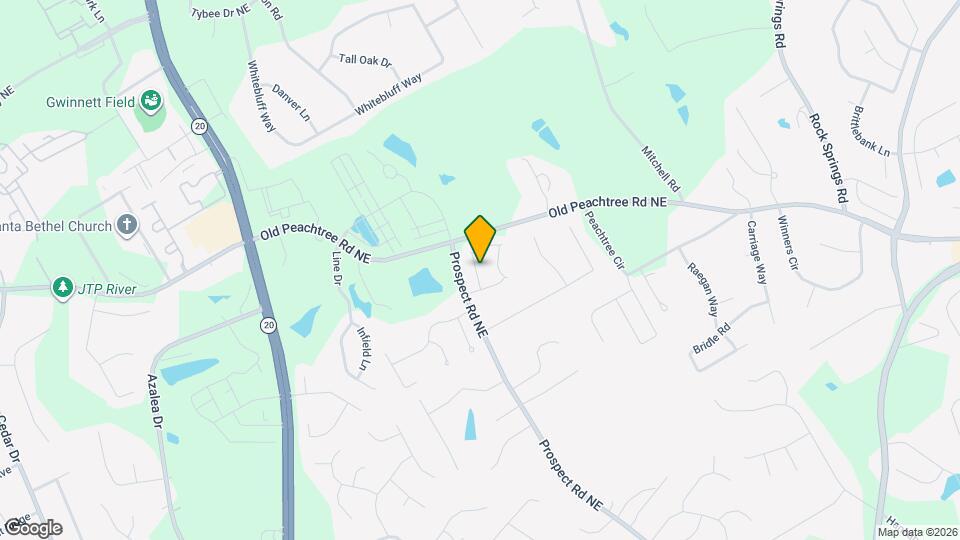 1704 Wilford Dr NE Map and Location Details