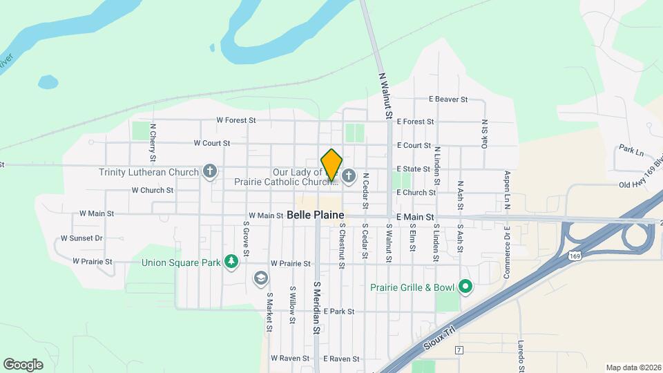 116 E Church St Map and Location Details