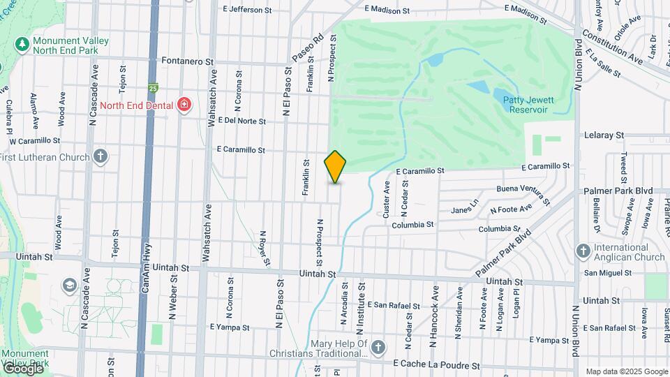 837 E Buena Ventura St Map and Location Details