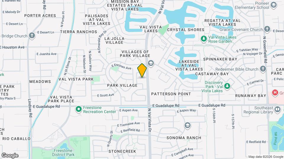 1561 E Stanford Ave Map and Location Details