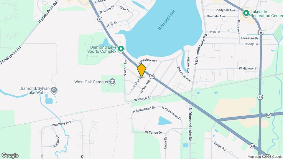 26235 N Walnut Ave Map and Location Details