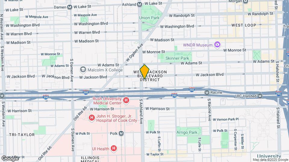 315 S Ashland Ave, Unit 4 Map and Location Details