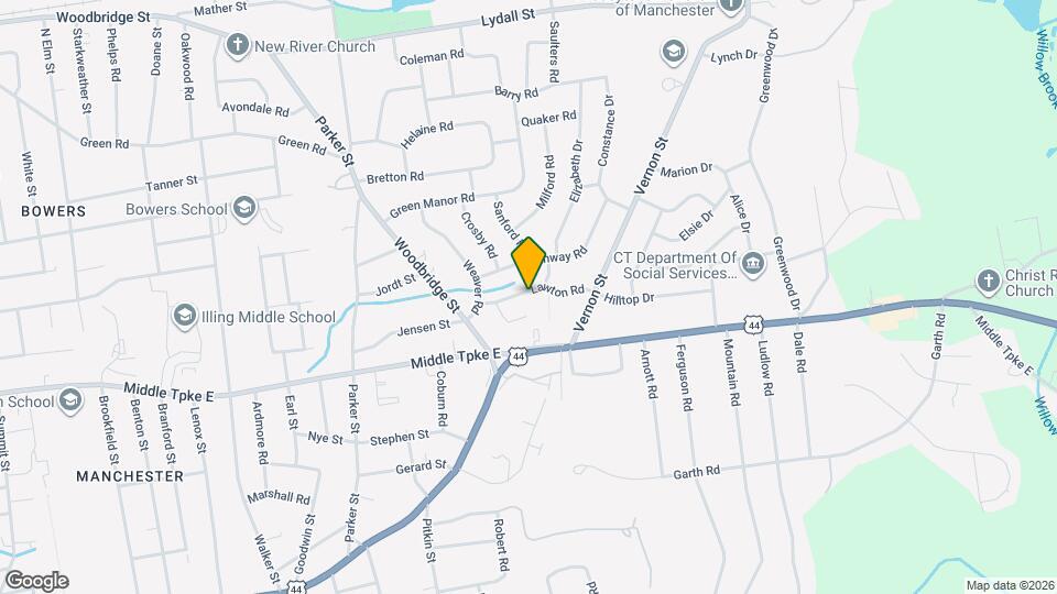 16 Lawton Rd Map and Location Details