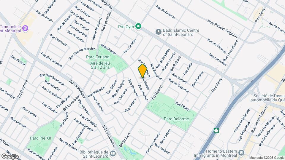 8520-8524A Chaminade Rue Map and Location Details
