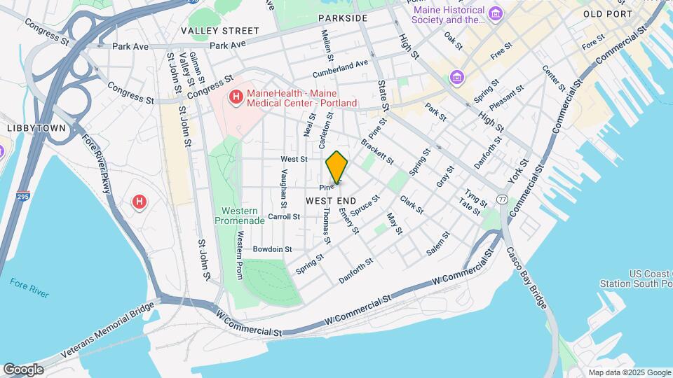 130 Emery St, Unit Apartment 2 Map and Location Details