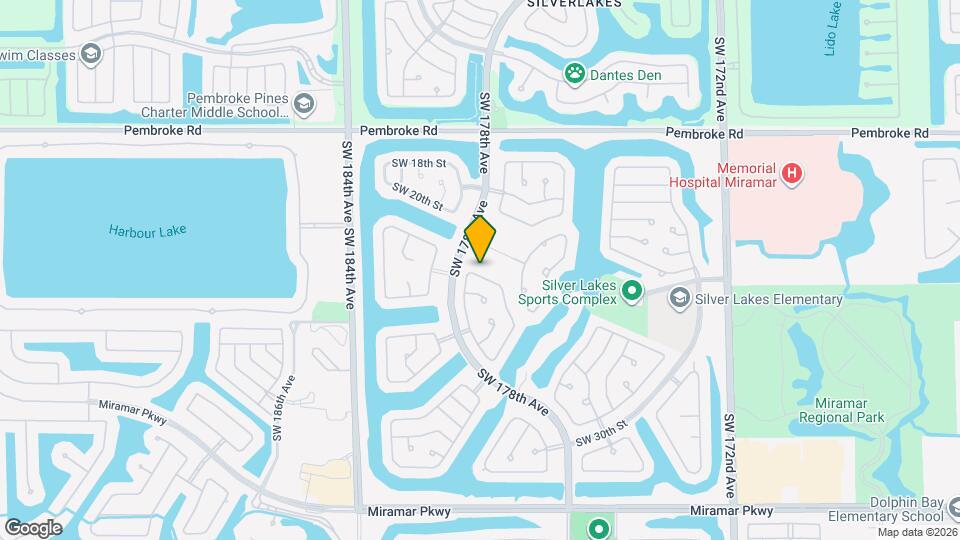 17775 SW 23rd St Mapa y Detalles de la Ubicación
