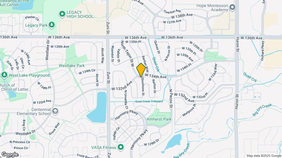 13325 Shoshone St Map and Location Details