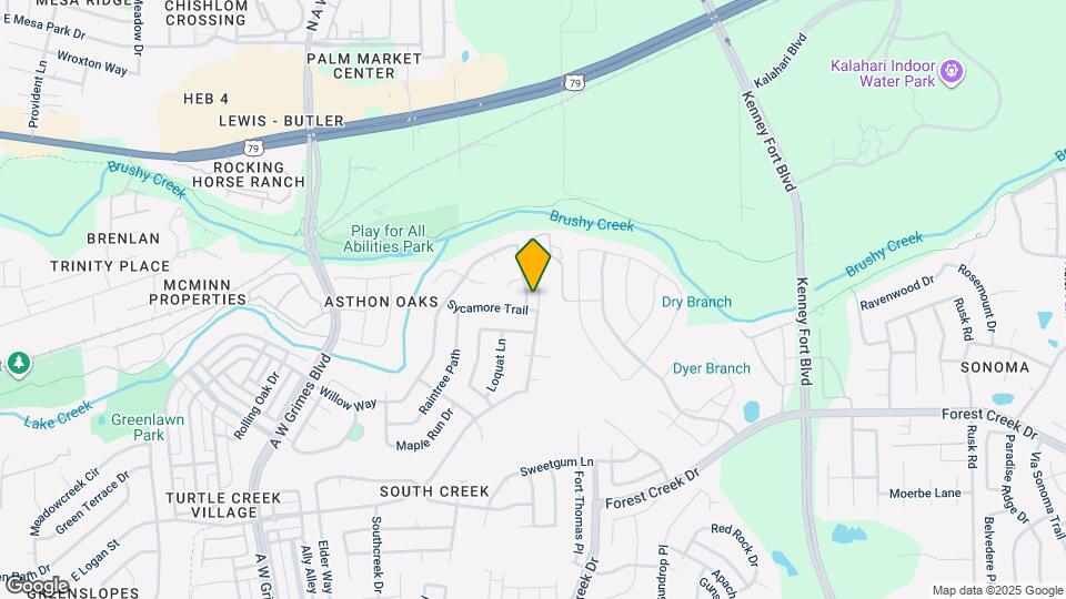2610 Willow Way Map and Location Details