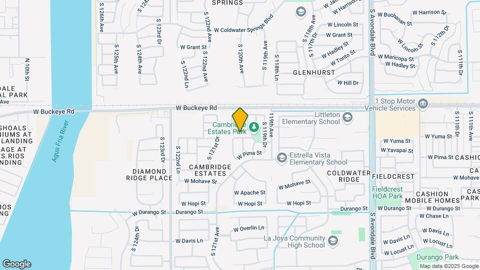12026 W Yuma St Map and Location Details
