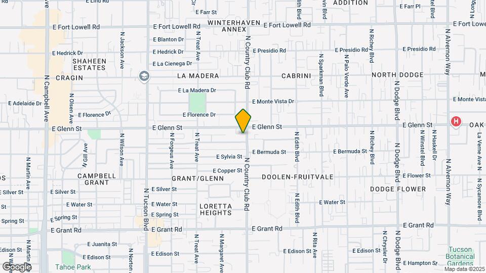 2747 N Country Club Rd Map and Location Details