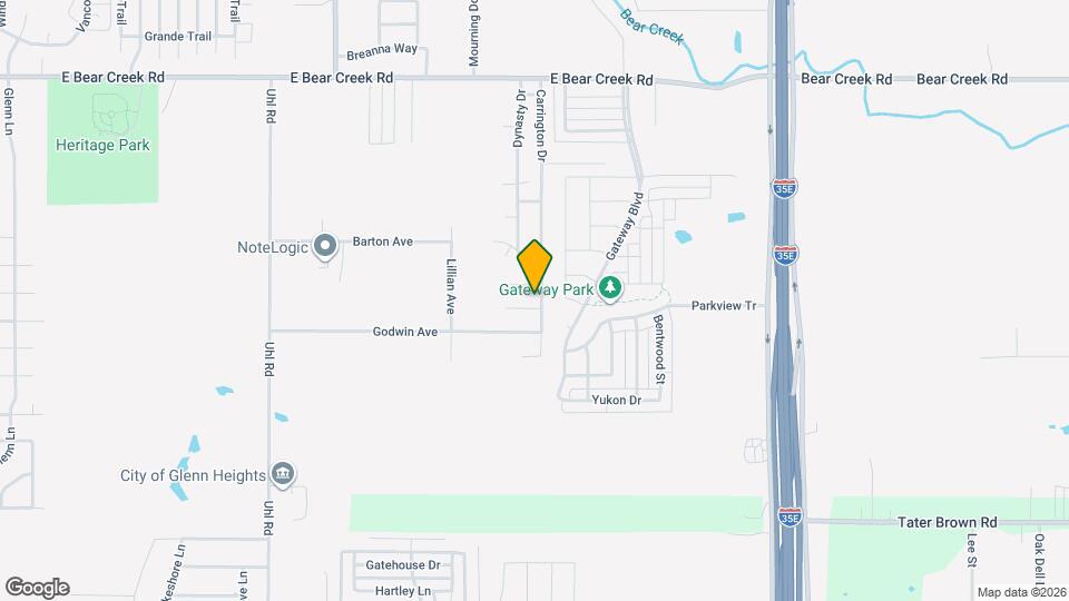 1015 James Donald Ln Map and Location Details
