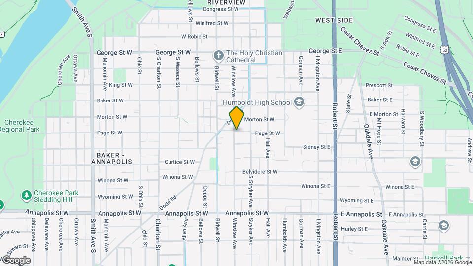 712 Winslow Ave Map and Location Details