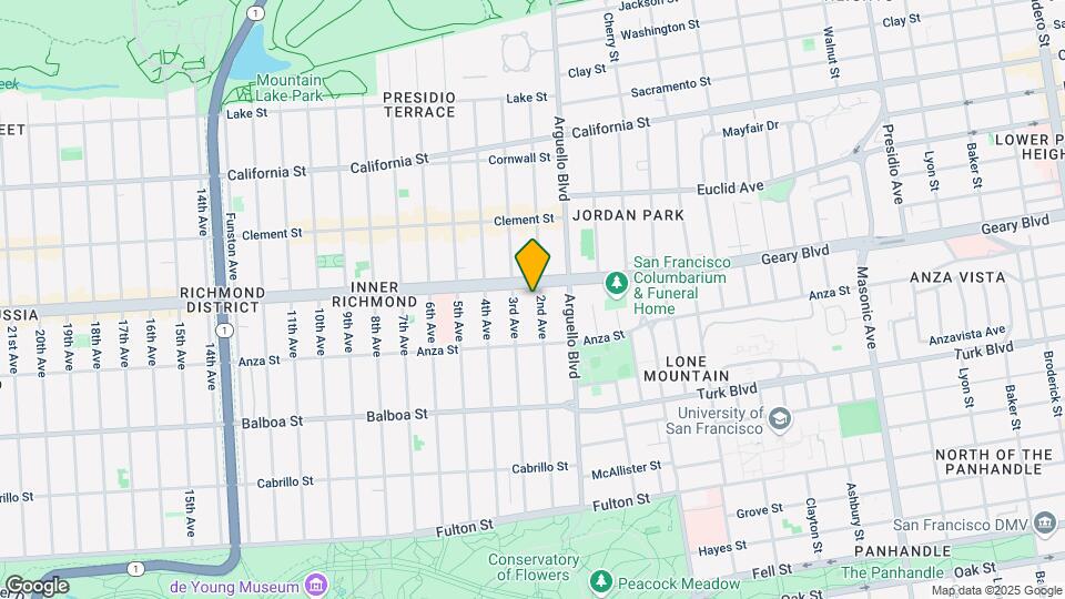 425 2nd Ave Mapa y Detalles de la Ubicación