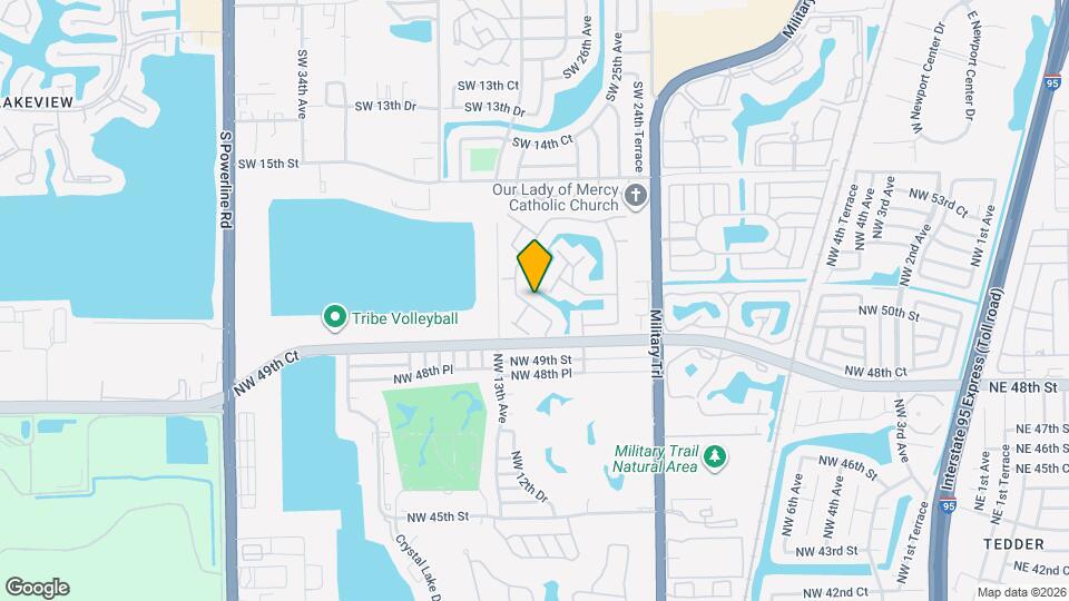 1248 W Lakes Dr Map and Location Details