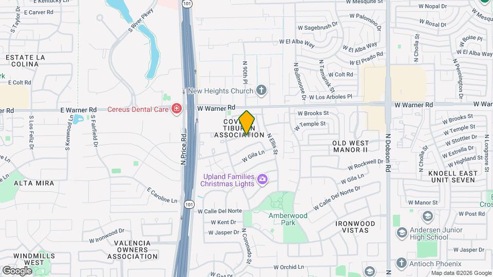 2705 W Estrella Dr Map and Location Details