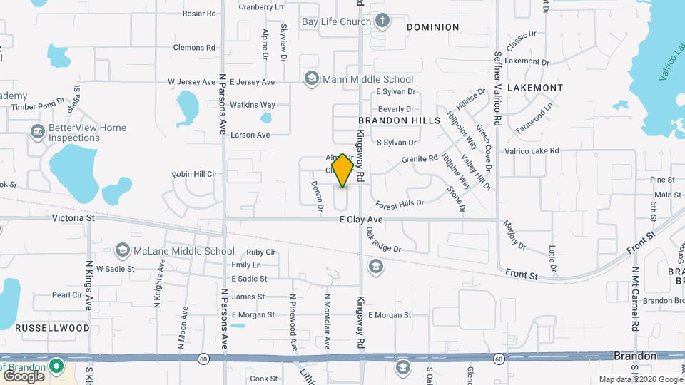 512 E Hilda Dr Map and Location Details