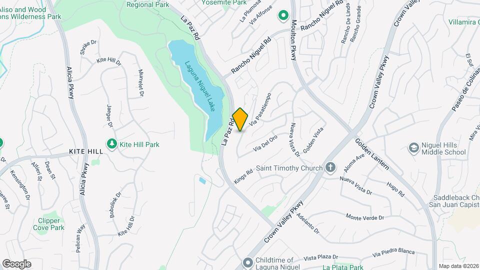 28921 Via Pasatiempo Mapa y Detalles de la Ubicación