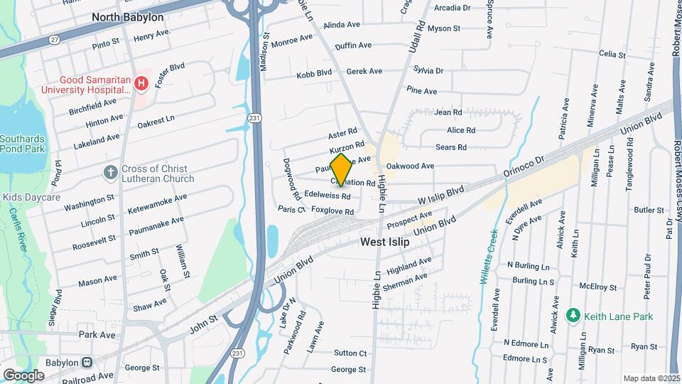 323 Edelweiss Rd Mapa y Detalles de la Ubicación