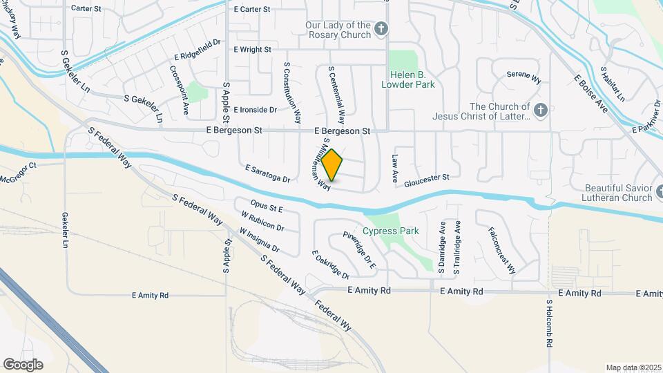 4103 S Minuteman Way Map and Location Details