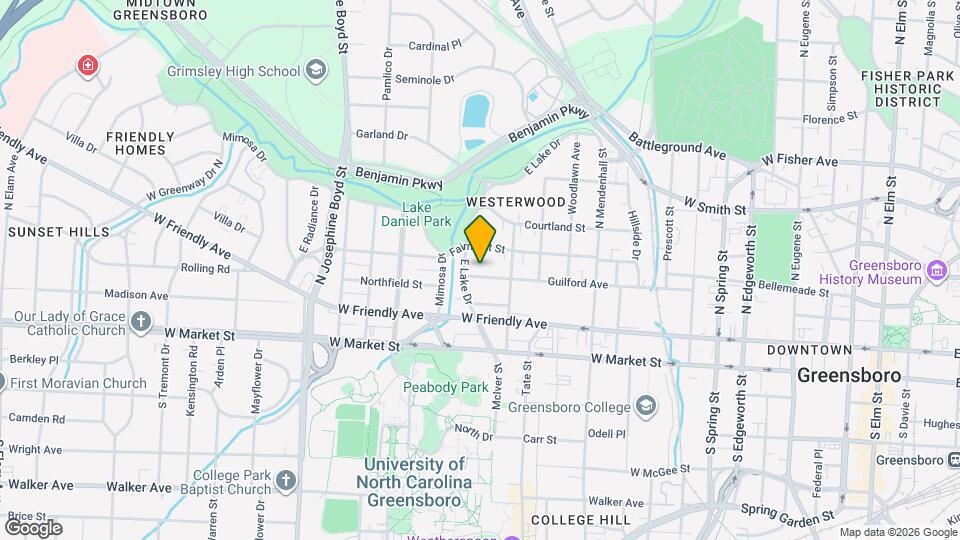 1014 Guilford Avenue Mapa y Detalles de la Ubicación