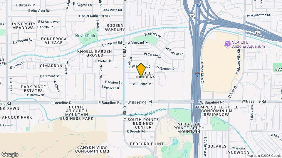 4908 S Park Dr Map and Location Details