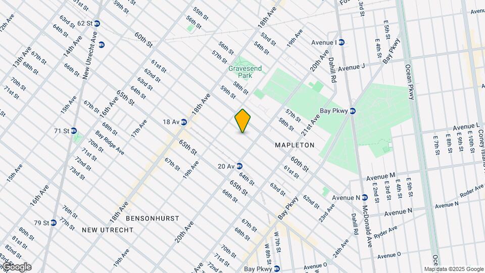 1952 61st St Map and Location Details