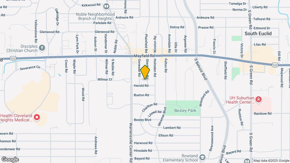 1540 Sherbrook Rd Map and Location Details