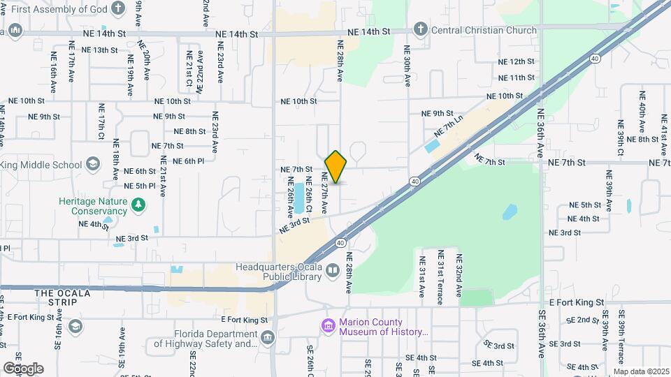 506 NE 28th Ave Map and Location Details