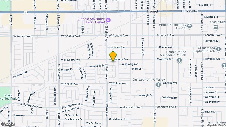 792 Oleander St Map and Location Details