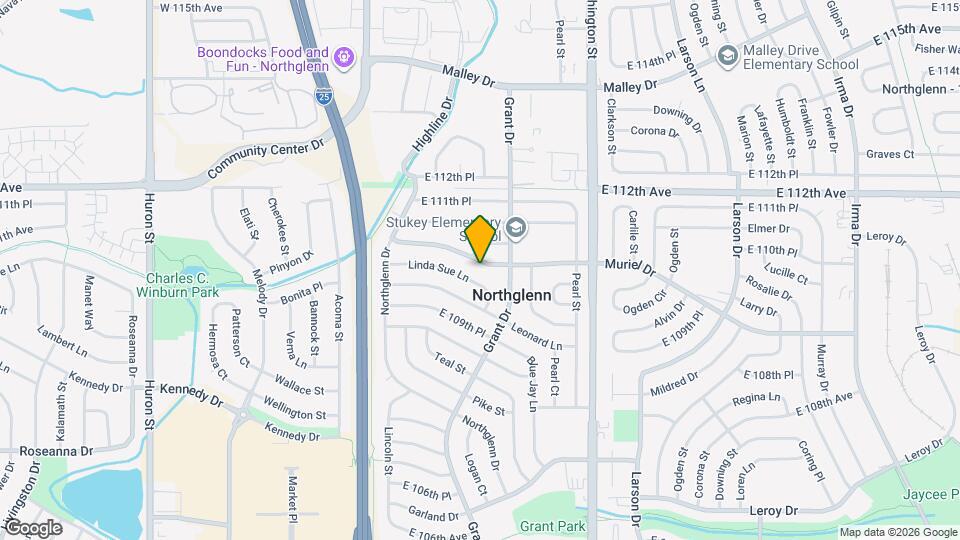 344 Muriel Dr Mapa y Detalles de la Ubicación