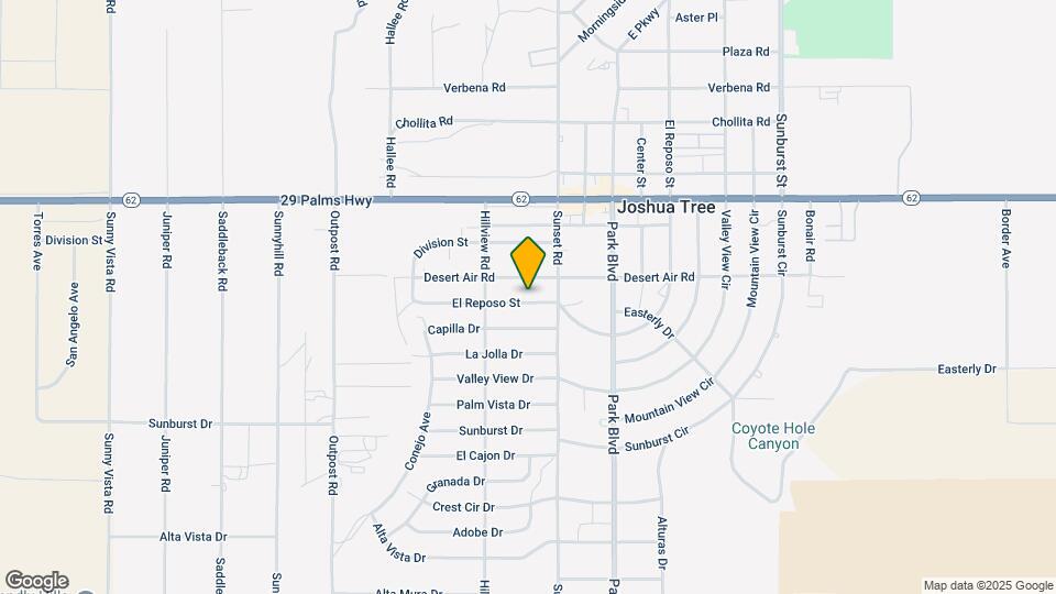 61650 El Reposo St Map and Location Details