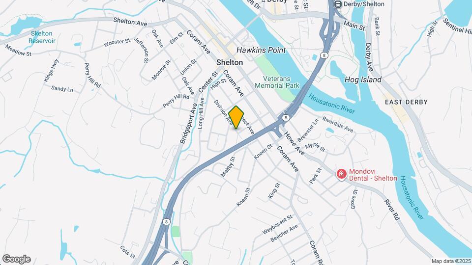 169 Coram Ave Mapa y Detalles de la Ubicación