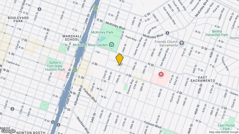 926-932 35th St Map and Location Details
