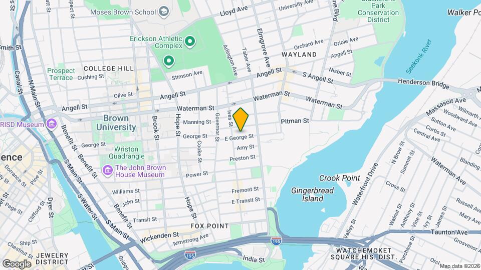 50-52-52 E George St, Unit 3rd Floor Map and Location Details