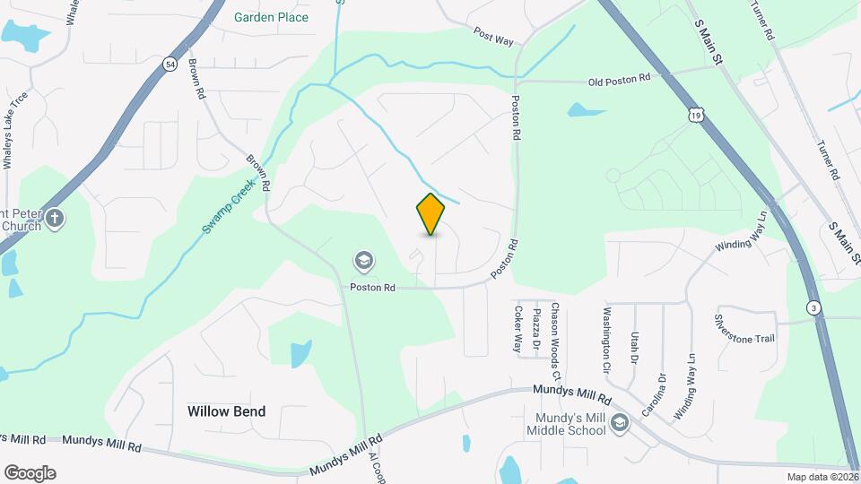 9535 Rollinghills Dr Map and Location Details