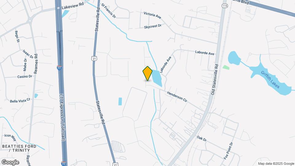 5721 Henderson Oaks Dr Map and Location Details