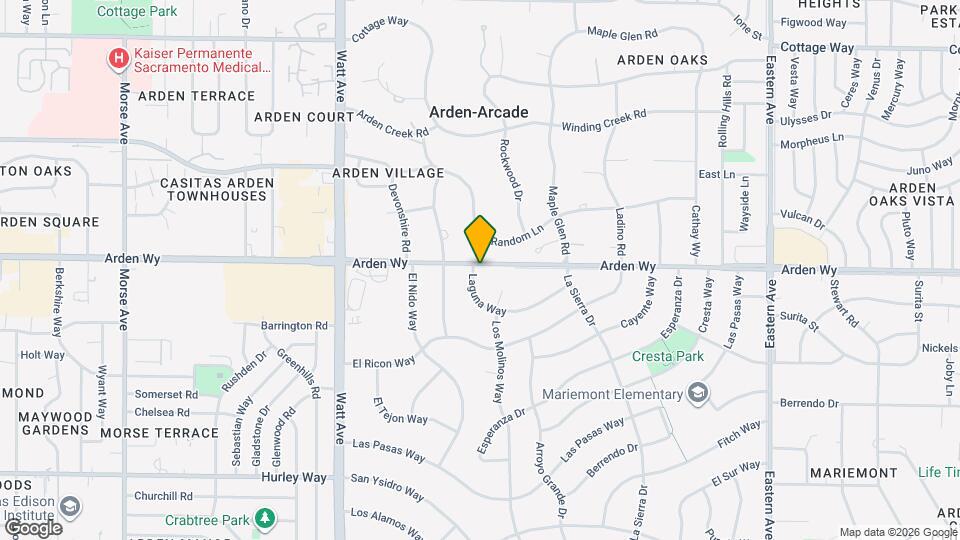 3701 Laguna Way Map and Location Details