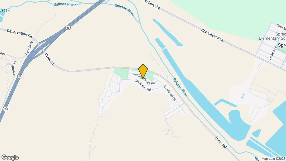 17614 Winding Creek Rd Map and Location Details