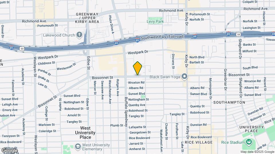 3027 Bissonnet St Map and Location Details