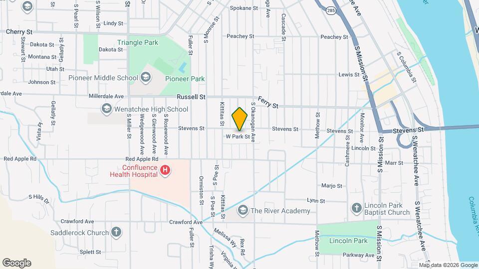 1008 W Park St Mapa y Detalles de la Ubicación