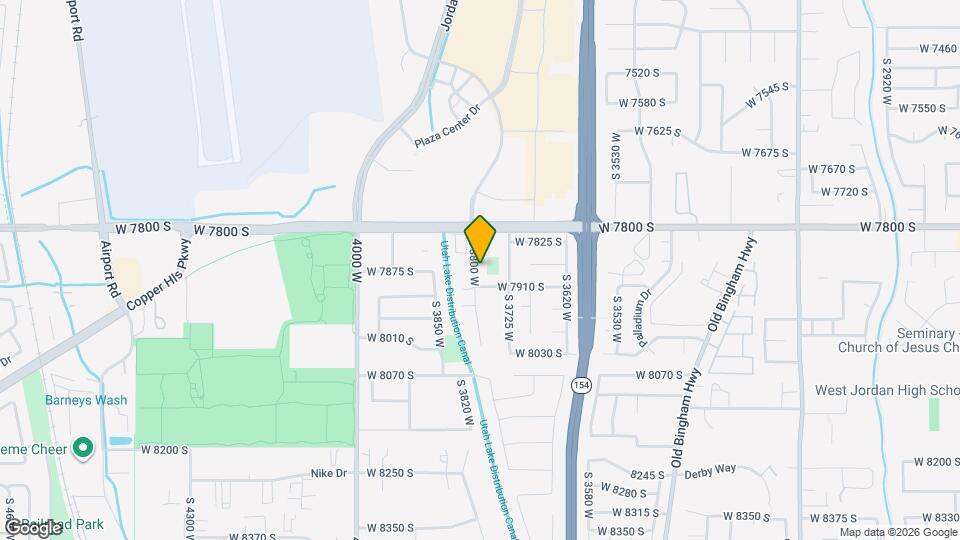 7875 S 3800 W Mapa y Detalles de la Ubicación