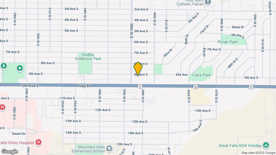 3810 9th Ave S Map and Location Details