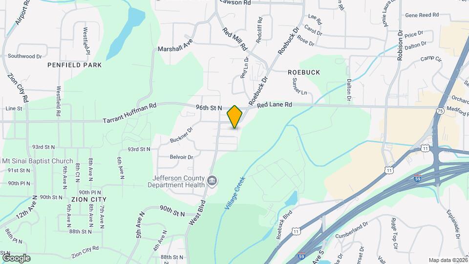 104 94th St N Map and Location Details