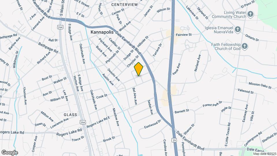 504 Peach St Map and Location Details